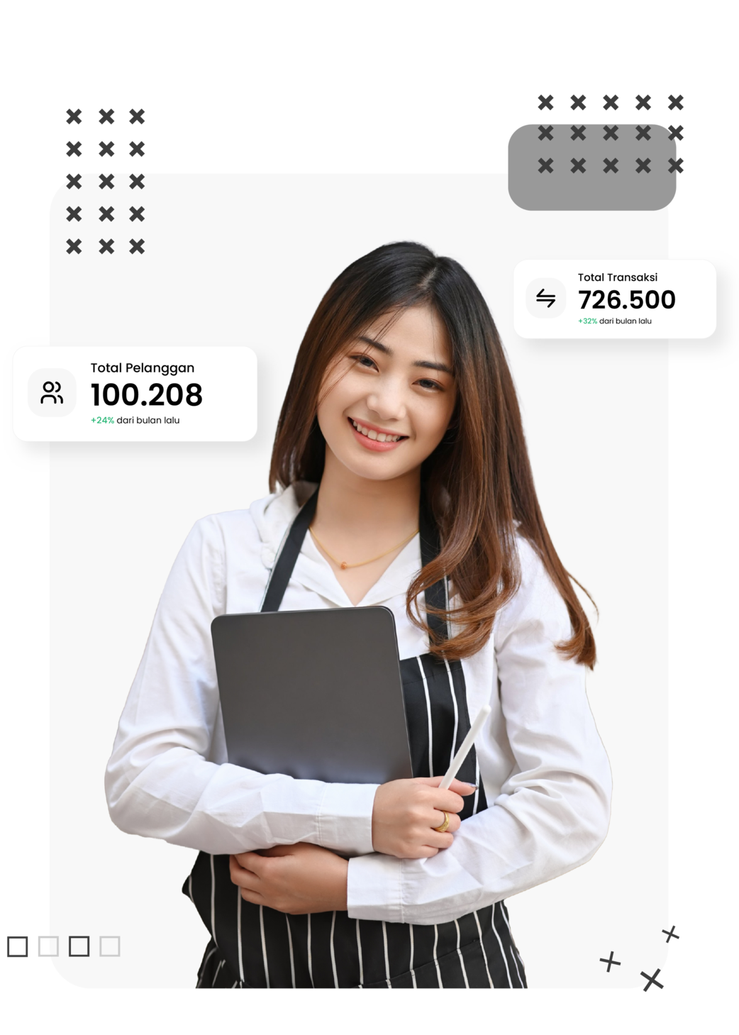 Ilustrasi sistem digital Merakit Indonesia