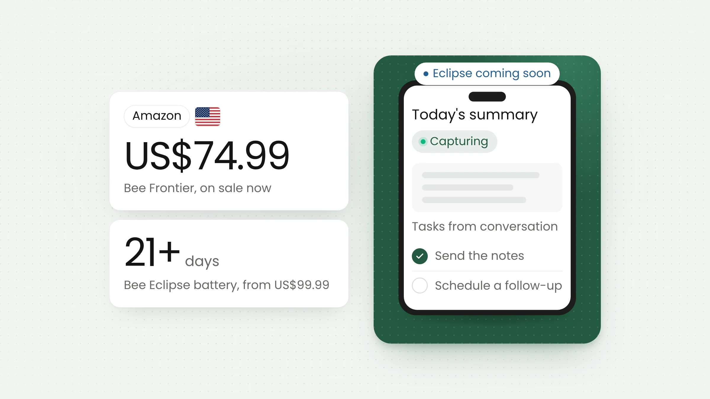 Amazon Bee Frontier and Eclipse: AI Recorders and Consent