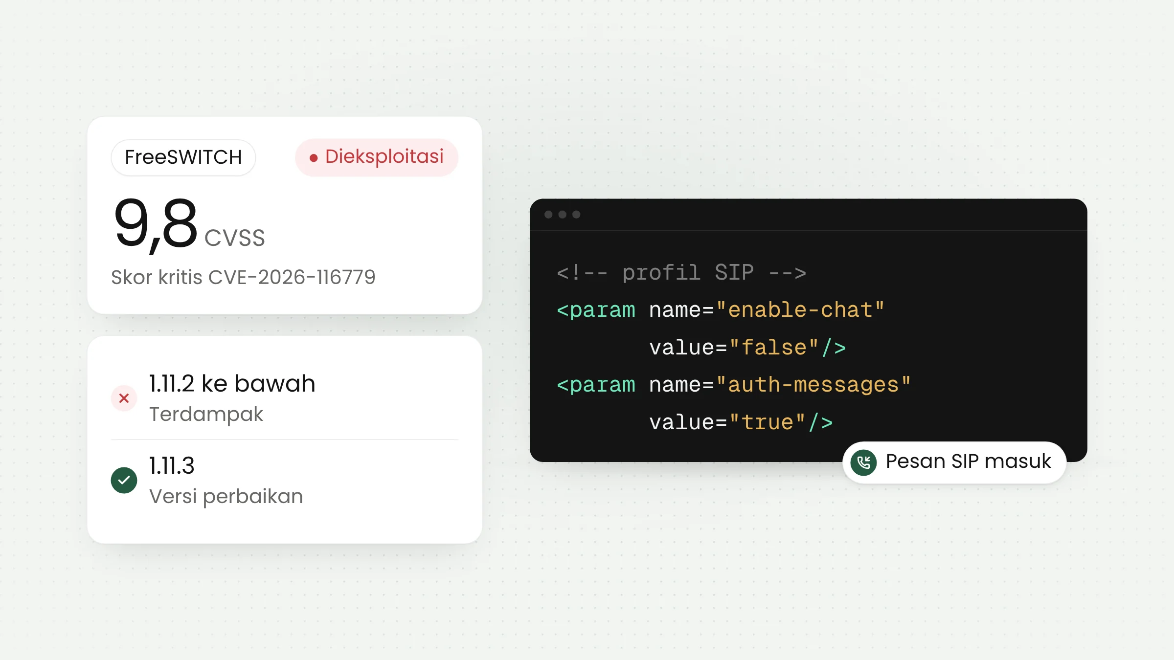 Celah FreeSWITCH Dieksploitasi, Segera Perbarui ke 1.11.3