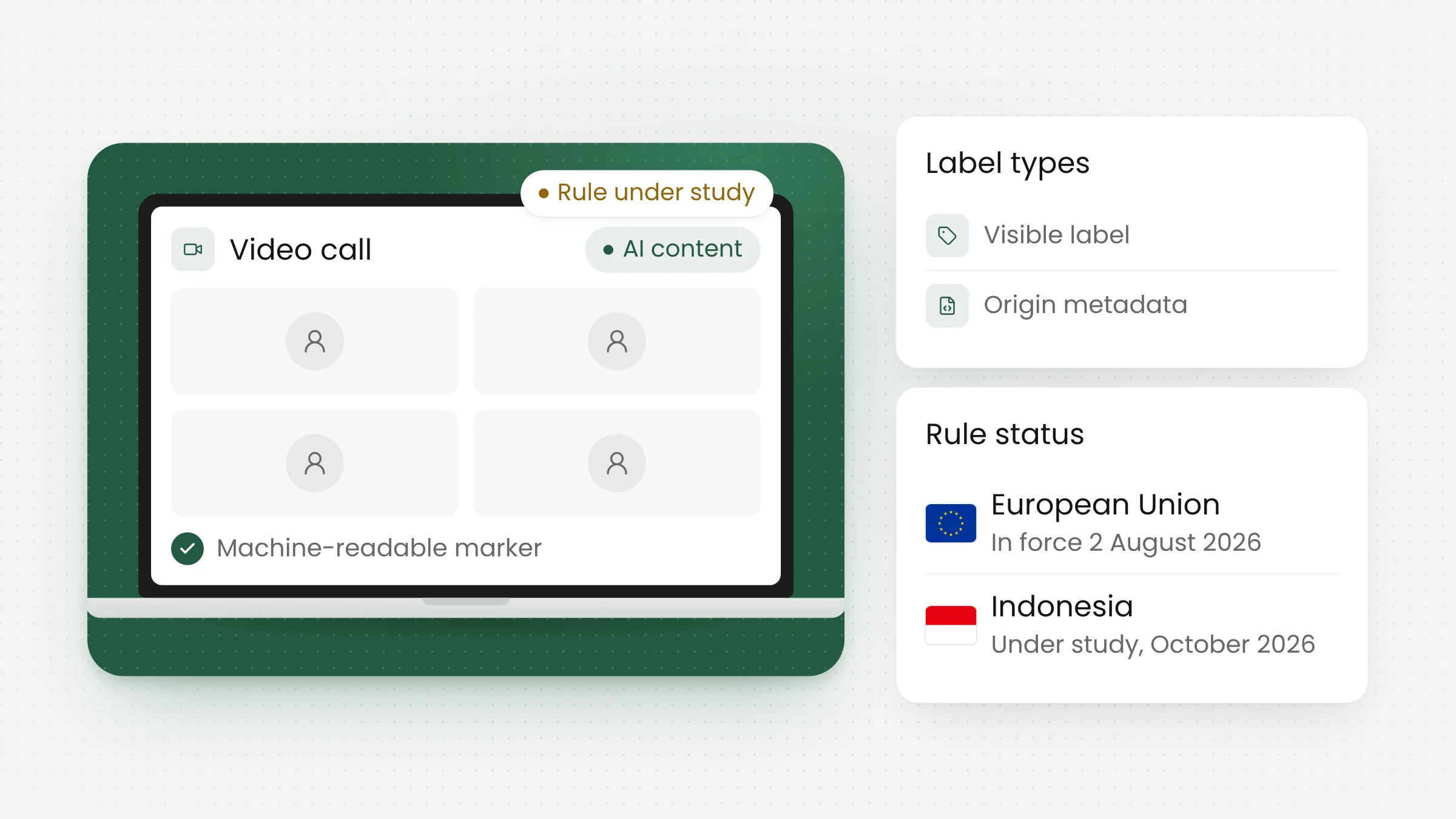 AI Content Labels: Indonesia Studies a Rule for Developers