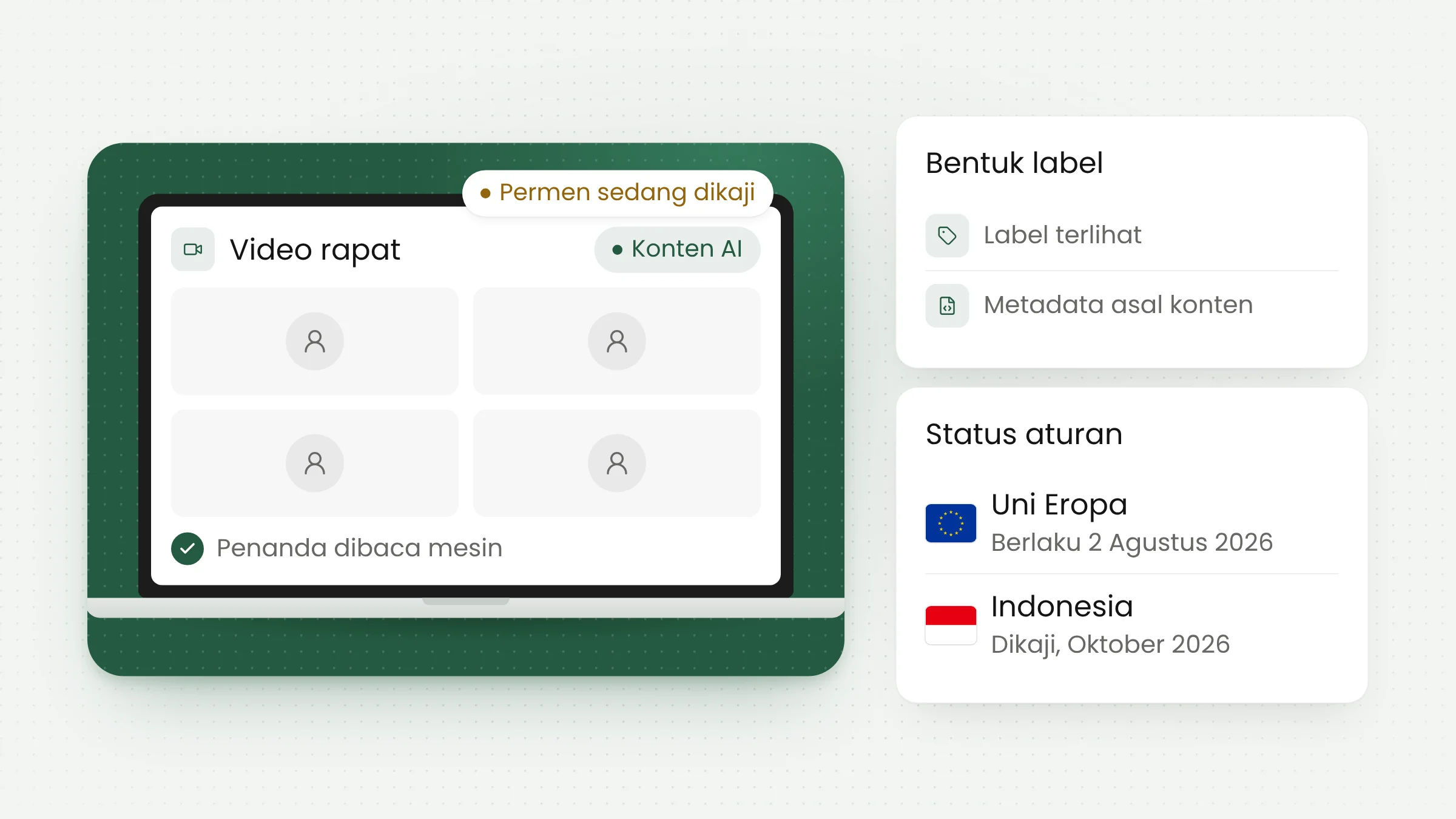 Label Konten AI: Komdigi Kaji Aturan Wajib bagi Pengembang