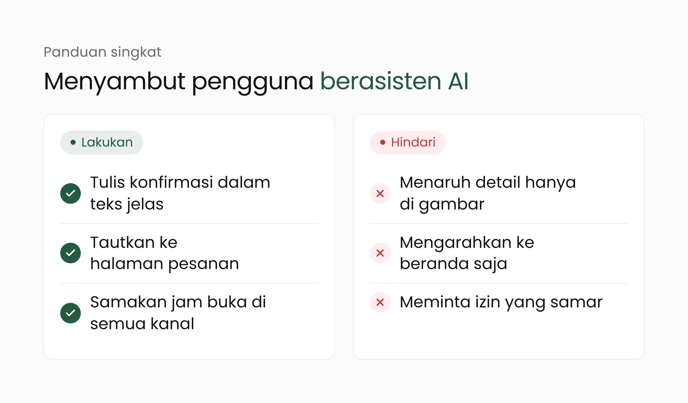Panduan untuk bisnis dan tim aplikasi menghadapi asisten agen di ponsel: yang perlu dilakukan dan dihindari
