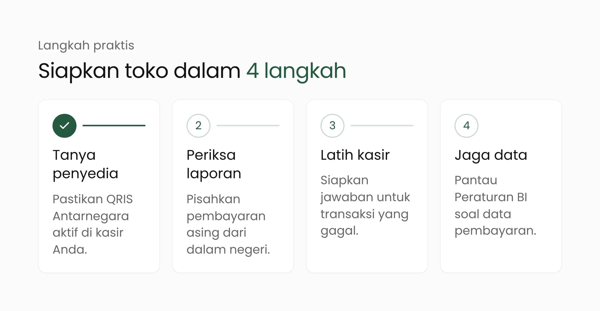 Empat langkah menyiapkan toko dan sistem kasir menghadapi QRIS Antarnegara