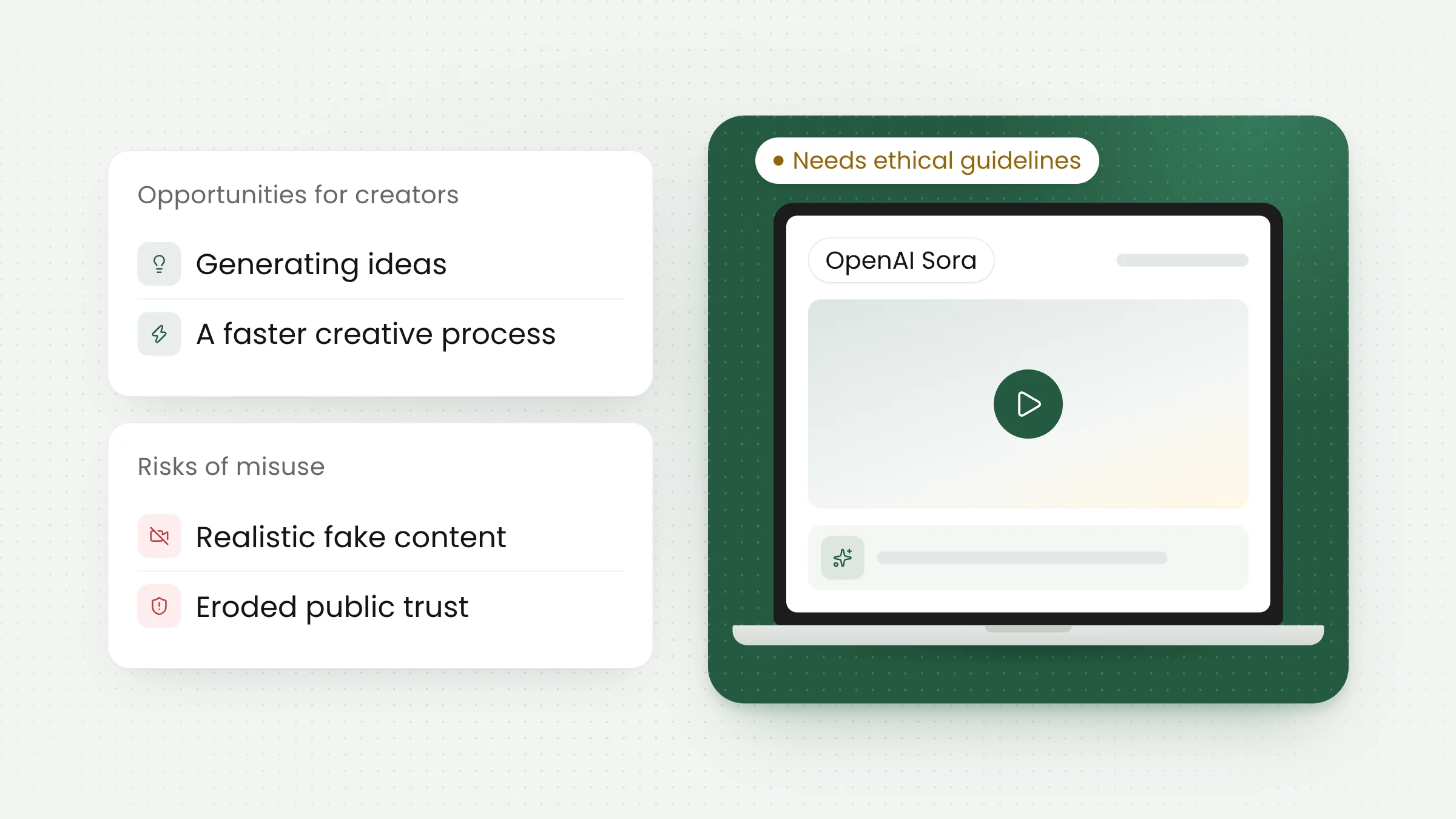 Sora: Between Creativity and Deception?