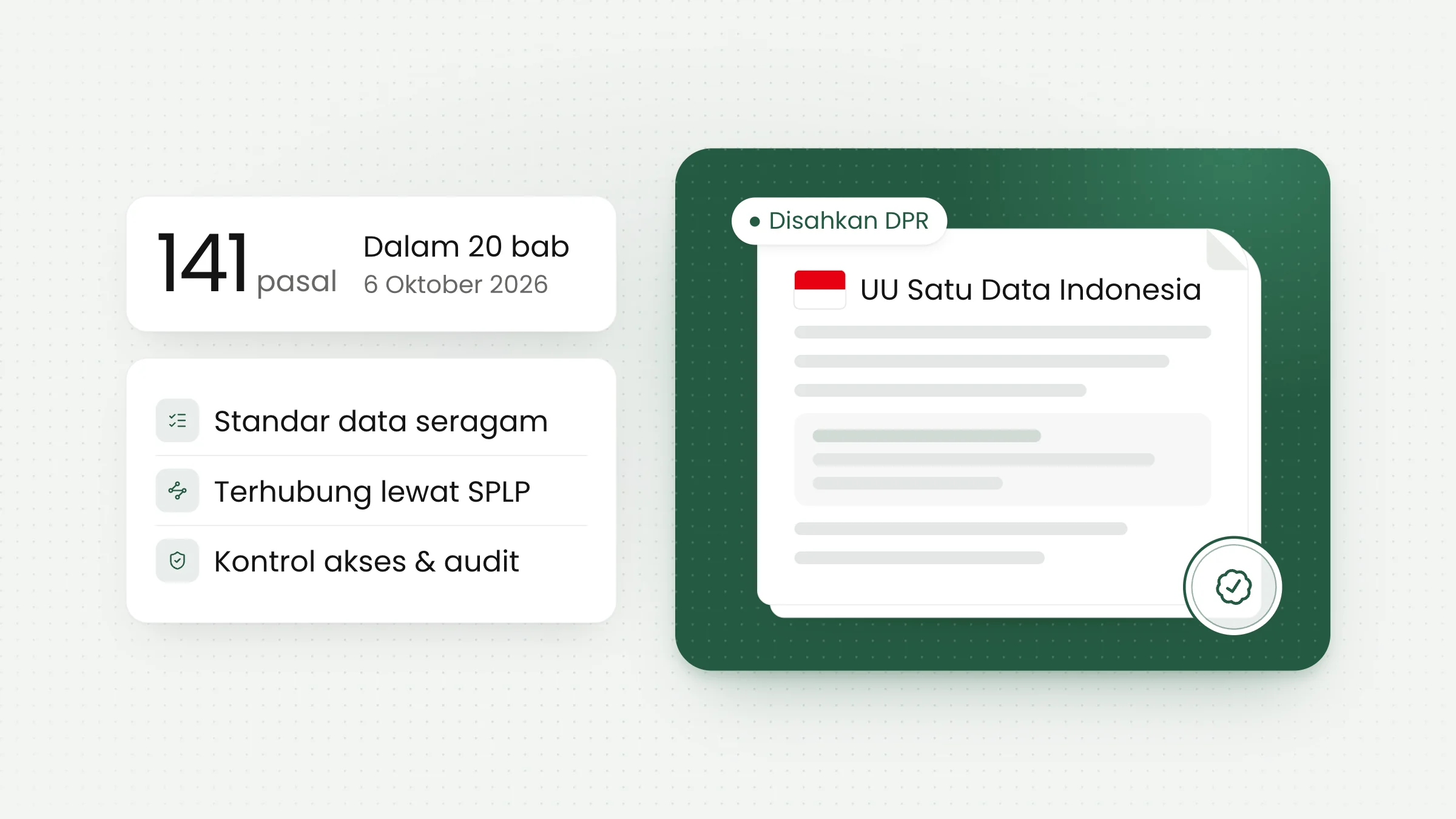 UU Satu Data Indonesia Disahkan: Dampak bagi Instansi