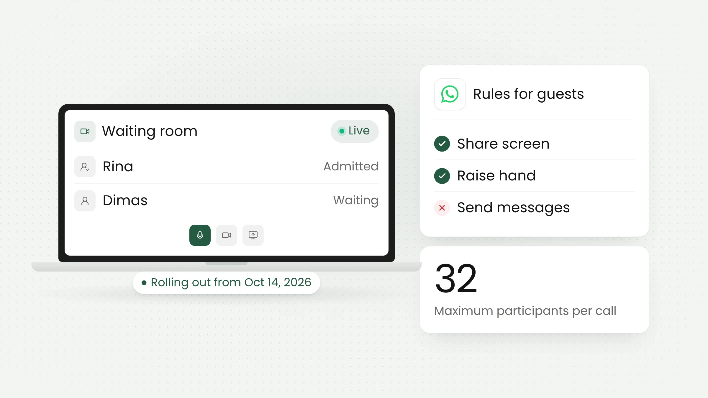 WhatsApp Guest Calling Lets People Join Without an Account